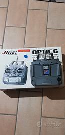 Radiocomando per aeromodellismo Hitec Optic 6 ch