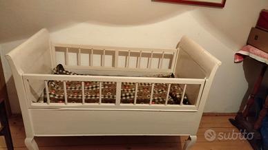 lettino-culla antico