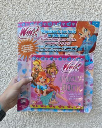 WINX CLUB Party Book Nuovo Sigillato + Adesivi