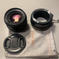 Pentax 55 F1.8 adattatore Nikon Z
