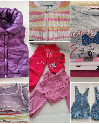 Abbigliamento per armadio bambina 12-18 mesi
