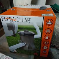 POMPA BESTWAY FLOW CLEAR + PISCINA INTEX + RETINO