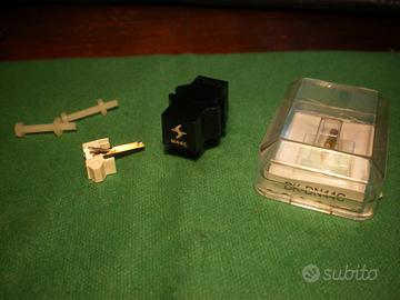 Testina Shure M44E + Stilo di ricambio nuovo