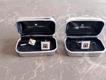 Gemelli e spilla Carlo Pignatelli 