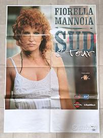 poster originale tour Sud di Fiorella Mannoia