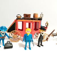 Playmobil anno 1976 carrozza ,cowboy,indiani RARO