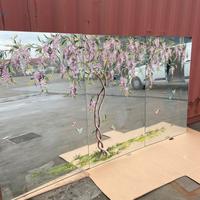 Specchio 3 metri lineari ex Bar