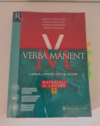 Verba Manent 1 Materiali di Lavoro Latino Scuola