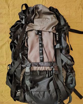Zaino hiking & camping Amazon basics 75 L