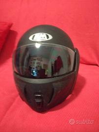 Casco moto modulare Lem progeny nero