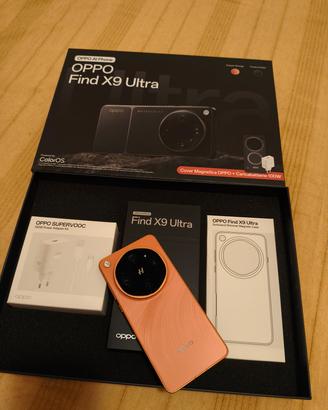 Oppo find X9 Ultra Orange da 512Gb nuovissimo 