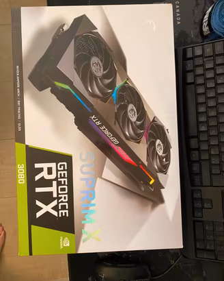 Nvidia GEFORCE 3080 suprim X