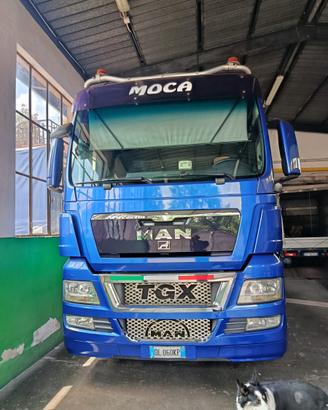 Man XXL 480 con semirimorchio