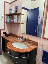 Bagno Boffi + mensole + specchio