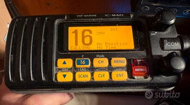 Vhf nautico Icom IC M421 con Dsc
