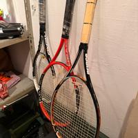3 Racchette da tennis