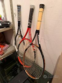 3 Racchette da tennis