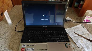 notebook compaq presaio CQ60  + materiale vario