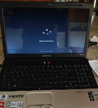 notebook compaq presaio CQ60  + materiale vario