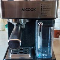 Aicook macchina da caffè espresso e cappuccino aut