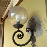 Lampioncino faretti da  muro per esterno e girdino