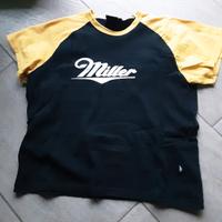 maglietta marchiata birra Miller