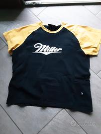 maglietta marchiata birra Miller