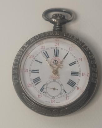 Orologio tasca ferroviaria Perseo Cortebert Roskop