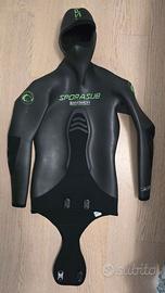 Giacca muta liscio/spaccato Omer Sporasub sandwich