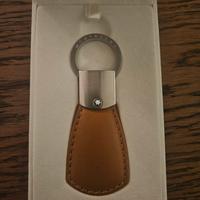 Portachiavi Montblanc pelle marrone nuovo confez.