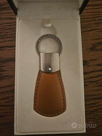 Portachiavi Montblanc pelle marrone nuovo confez.