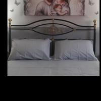 LETTO MATRIMONIALE FERRO BATTUTO