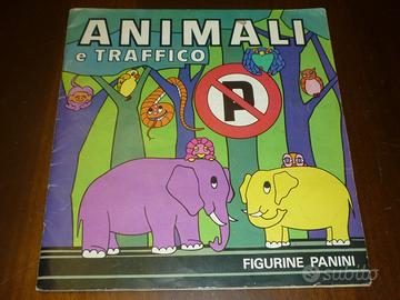 Animali e traffico figurine Panini serie 280pz