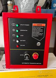 Quadro ATS per generatore di corrente