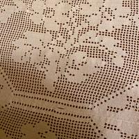 Copriletto uncinetto