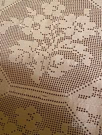 Copriletto uncinetto