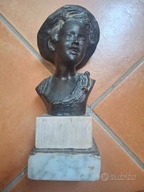 Busto in bronzo di Giovanni De Martino