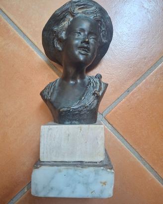 Busto in bronzo di Giovanni De Martino