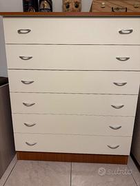 Cassettiera per cameretta usata poco