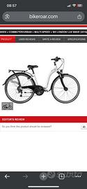 BH Bike, London lux Wave, bianca, tg M