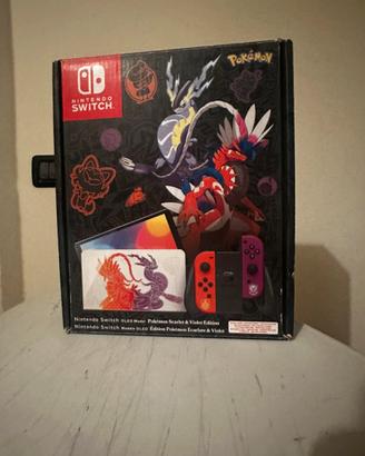 Nintendo Switch Oled (ed. Scarlatto e Violetto)