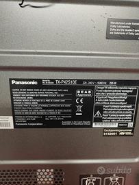  tv plasma Panasonic non funzionante 