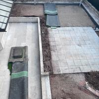 piastrelle da esterno, quadrate  di 40 cm per lato
