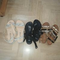 3 paia sandali donna misura 39