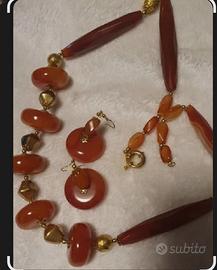 collana e orecchini