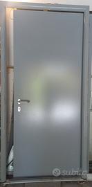 porta in metallo multiuso grigia