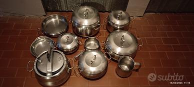 batteria di pentole Calderoni Giara