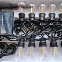 luci decorative da esterno effetto pioggia meteori