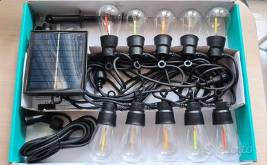 luci decorative da esterno effetto pioggia meteori