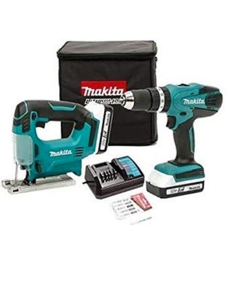 set combo makita trapano + seghetto 